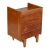 Gio Ponti Art Deco Walnut Nightstand by Gio Ponti for La Permanente Mobili Cantù, 1940s For Sale - Image 4 of 5