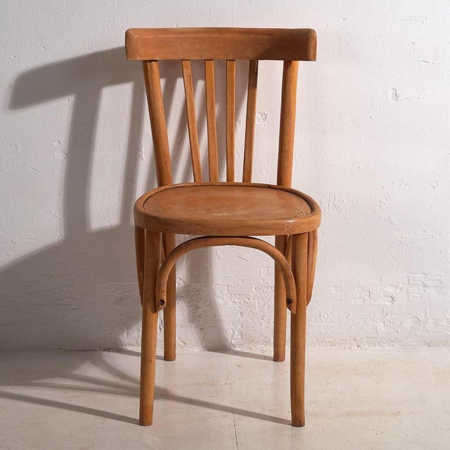 Wood Desk Chair from Thonet, 1900s For Sale - Image 7 of 9