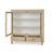 Contemporary Rattan Wrapped Small Cabinet For Sale - Image 3 of 10