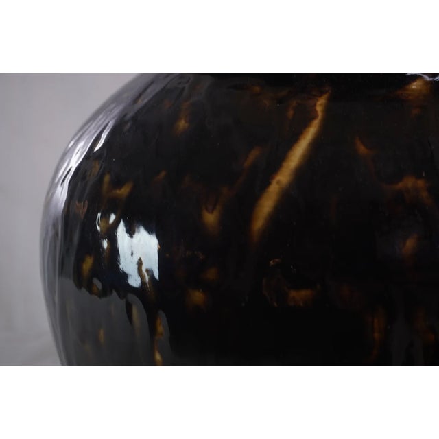 Mid-Century Modern Vaughan Designs Avebury Gourd Tortoiseshell Table Lamp For Sale - Image 3 of 8