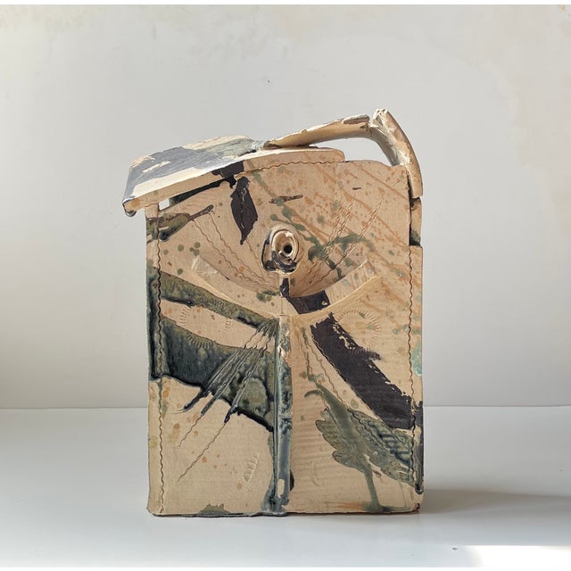 Abstract Ceramic Sculpture by Nell Bernard Leauté, 1980s For Sale - Image 3 of 12