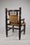 1950s Mid-Century French Wood and Rope Woven Armchair, 1950s For Sale - Image 5 of 16