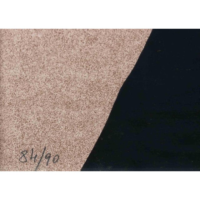 Contemporary Adamo Marrucci, Abstract Composition, 1974, Lithograph For Sale - Image 3 of 4