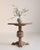 Traditional 1970s Neo-Renaissance Carved Table With Glass Top For Sale - Image 3 of 9