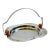 Art Deco Chrome Tray With Bakelite Accents For Sale