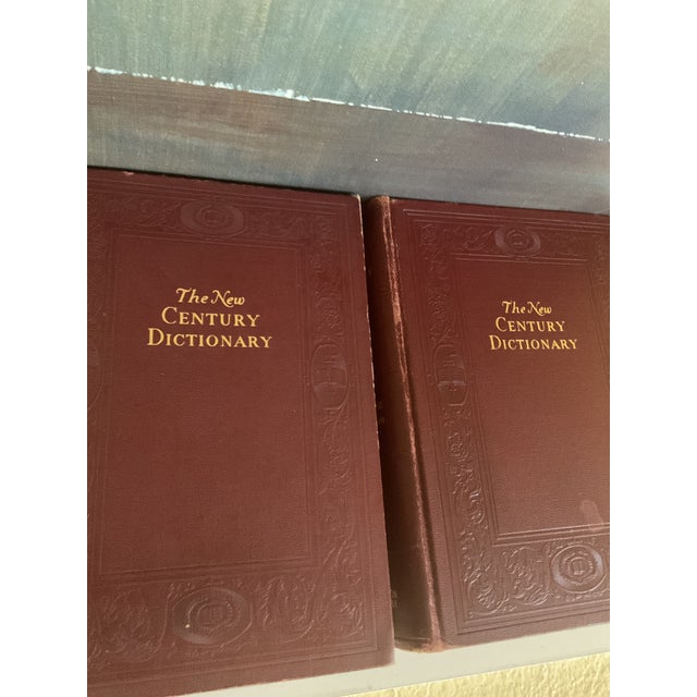 The New Century Dictionary, Published by Appleton Century in the Early 20th Century — A Two-Volume Set For Sale In Palm Springs - Image 6 of 9