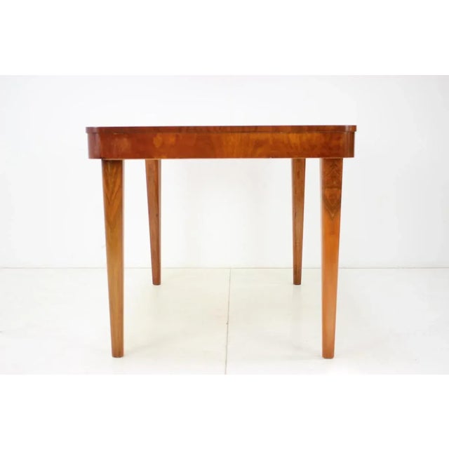 Wood Mid-Century Dining Table by Jindřich Halabala, 1950s For Sale - Image 7 of 13