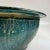 19th Century Teal Colored Large Ceramic Planter Bowl For Sale In San Francisco - Image 6 of 11