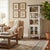 Stonegate Collection: Two-toned hand distressed white with warm stone stained tops. Perfect for display and storage....
