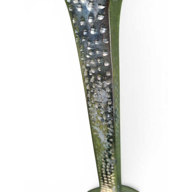 Silver Large Brutalist Candlestick from Lambert, Germany, 1970s For Sale - Image 8 of 11