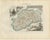 Antique Map of the Haute-Saone, Vesoul and Gray by Vuillemin, 1860 For Sale - Image 3 of 12