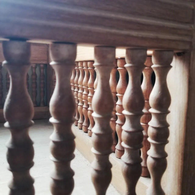 1970s 1970s Carved Teak Elephant Howdah For Sale - Image 5 of 10