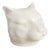 Art Deco Crackle-Glazed Panther Head Piggy Bank by L&V Ceram, 1930s For Sale