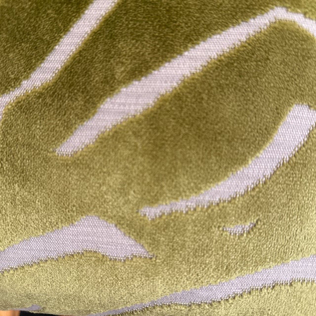 Abstract Handcrafted Decorative Pillow Case For Sale - Image 3 of 5