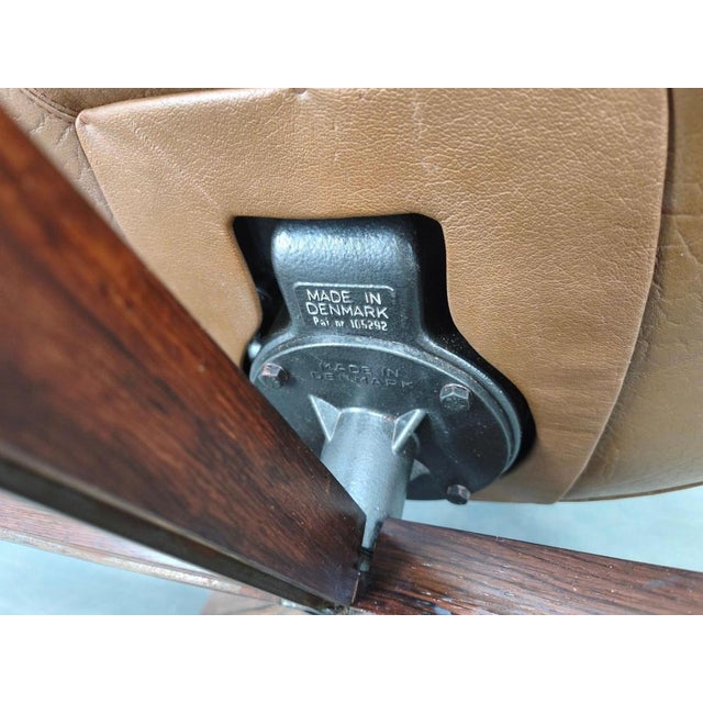 Set of MS68 Lounge Chair and Ottoman by Madsen & Schubell, 1960s For Sale - Image 11 of 18