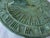 Vintage Bronze Verde Sun Dial Garden Ornament Roman Numerals For Sale - Image 4 of 13
