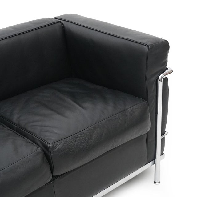LC2 2-Seater Sofa by Le Corbusier for Cassina, 1970s For Sale - Image 11 of 16