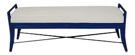 Malacca Bench - Navy Blue