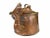 Copper Antique 19th Century French Dovetailed Handmade Hand Hammered Copper Tea Kettle Pot For Sale - Image 8 of 12