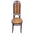 Victorian high back Thonet number 16 side chair featuring an elegant, sculptural frame crafted from warm-toned bentwood...