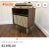 Mid-Century Modern Vintage Mid Century Modern Turntable Record Player and Album Storage Cabinet Side Table For Sale - Image 3 of 13