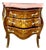 Refined French Bombe Commode – Three-Drawer Chest With Ornate Marble-Capped Design For Sale