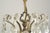 Mid 20th Century Rococo Revival Eight Arm Scalloped Crystal Chandelier For Sale - Image 4 of 11