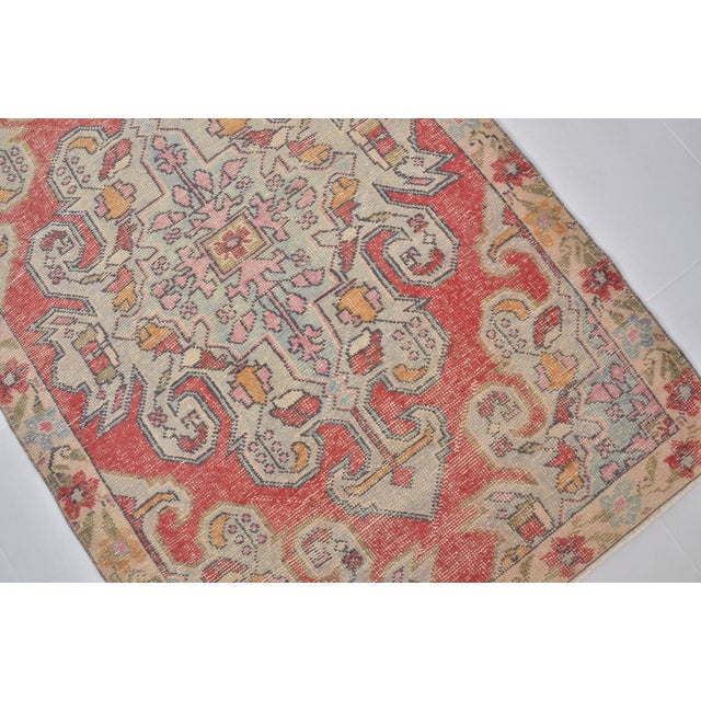 1960s 1960s Anatolian Kurdish Handknotted Wool Carpet For Sale - Image 5 of 10