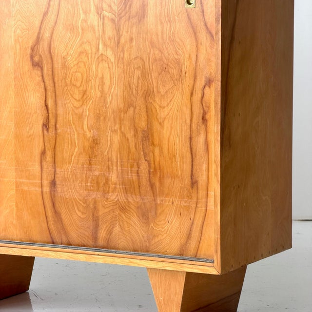 1950s Inlaid Wood Credenza by Herbert Fritz Jr., Attributed For Sale - Image 4 of 11