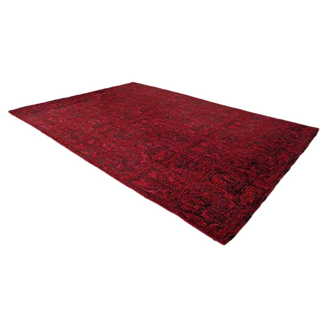 Large & Small Wool Rug from Bayer Leverkusen M&d, 1970s, Set of 2 For Sale