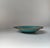 Ceramic Art Deco Ceramic Dish in Turquoise Green Glaze & Brass from Christian Jensen, 1930s For Sale - Image 7 of 9