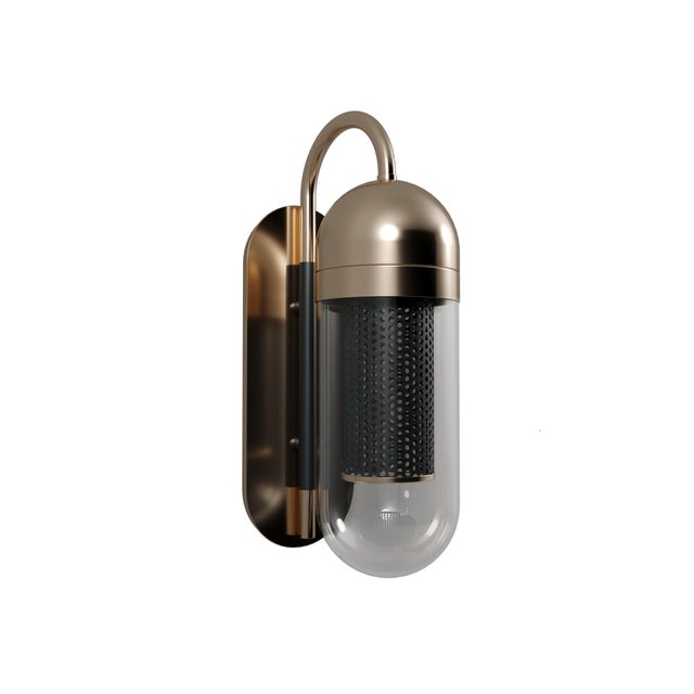 Contemporary Denver Wall Lamp by Porus Studio For Sale - Image 3 of 18