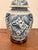 Ceramic Large Porcelain Jar Lamp Blue & White Glaze. For Sale - Image 7 of 7