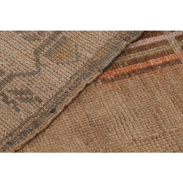 Vintage Turkish Oushak Rug With Geometric Medallions, From Rug & Kilim For Sale - Image 9 of 9