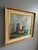 Mid-Century Modern Mid-Century Modern 'Fruit & Brushes' Swedish Expressive Still Life Oil Painting, Framed For Sale - Image 3 of 12