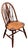 1910s Hoop Back Windsor Chair With Thrush Seat For Sale
