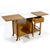 Mid 20th Century John Widdicomb Bar Cart / Server with Expanding Top For Sale - Image 5 of 11