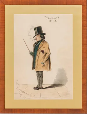 "The Gent" Watercolor