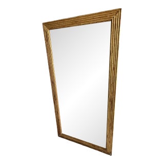 Giltwood Mercury Glass Mirror, Original Patina, Early to Mid-19th Century For Sale