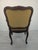 Louis Mustard Colored Armchair in Walnut For Sale - Image 4 of 8