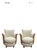 1930s Pair of French Art Deco Bergeres For Sale