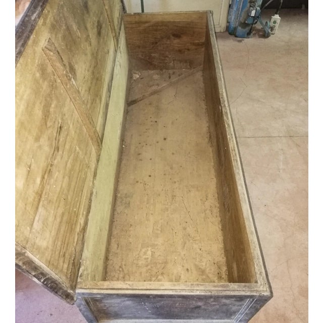 Solid Walnut Chest with Three-Panel Front, Italy, Early 19th Century For Sale - Image 6 of 8