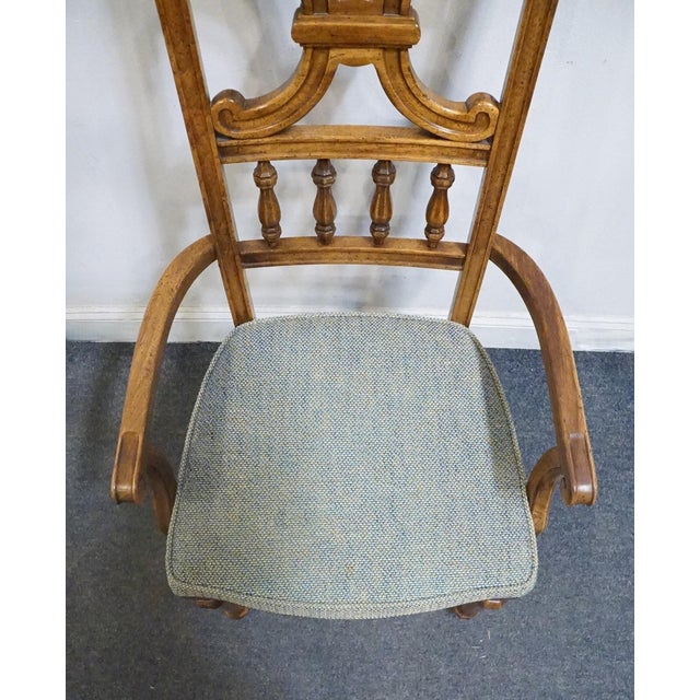 Brown Thomasville Furniture Legendary Collection Spanish Mediterranean Style Dining Arm Chair 3721-834 For Sale - Image 8 of 10