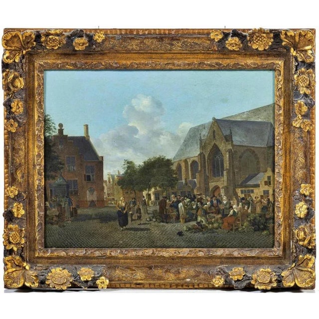 Jan Ten Compe, Landscape, Oil on Canvas, Framed For Sale - Image 6 of 7