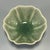 Chinese China Vintage‑Style Crackle‑Glaze Floral‑Shaped Celadon Tea Bowl For Sale - Image 3 of 6