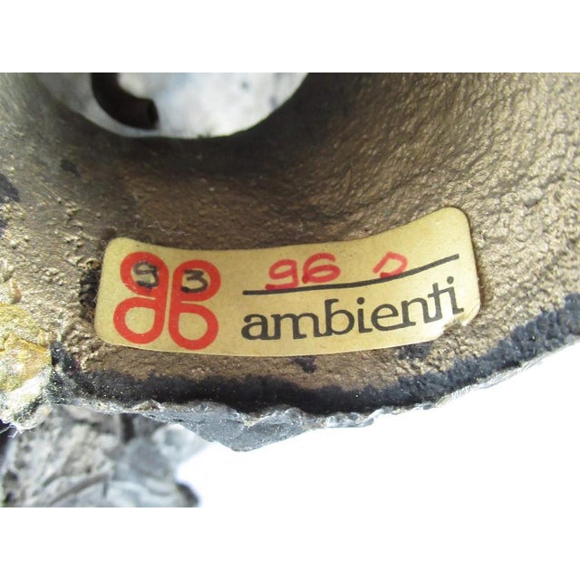 Cast Bronze Head Sculpture of a Woman with Long Hair, 20th Century For Sale - Image 10 of 11