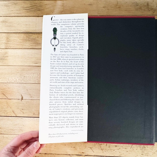 Hollywood Regency Cartier: 1900-1939 by Judy Rudoe, 1997 1st Edition Jewelry Book, Vintage Fashion Book For Sale - Image 3 of 14