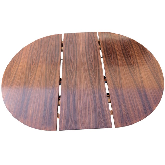 Extendable Wooden Dining Table, Italy, 1960s For Sale - Image 11 of 16