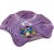 This decorative bowl exemplifies the traditional Venetian glassmaking technique known as 'mezza filigrana,' where colored...