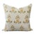 Lauren Servati Textiles, Unfading Flower // Goldenrod Pillow, 22"x22" For Sale